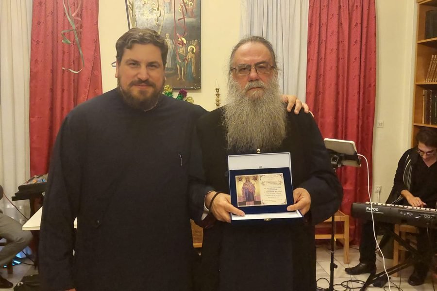 π.Ανδρόνικος  Αλεξάκης-ενας  λευίτης  Ιερομόναχος
