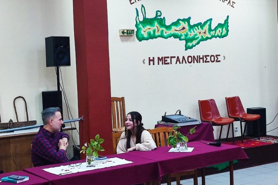 Ένωση Κρητών Αγίας Βαρβάρας “Η Μεγαλόνησος”-Παρουσίαση βιβλίου  Ή Καλή Νίκη