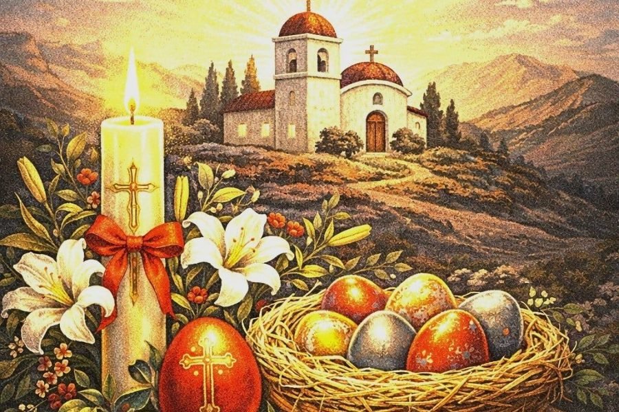 Πασχάλιες ευχές απο την Ενωση Γυναικών Δυτικής Κρήτης