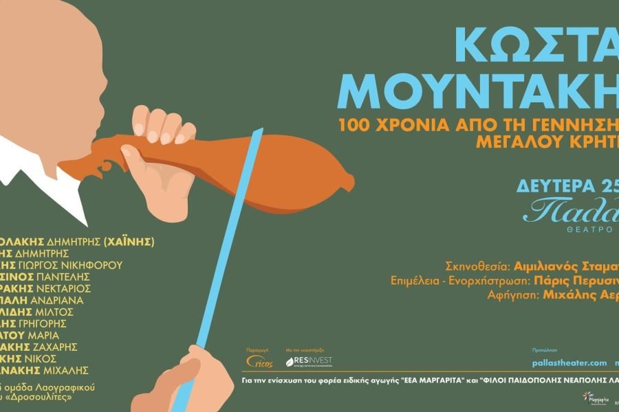 100 Ετη απο τη γέννηση του Κώστα Μουντάκη