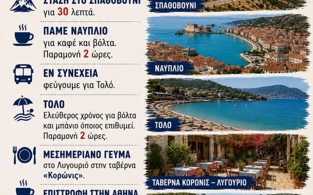 Σύλλογος Κρητών Αχαρνών-Ημερήσια εκδρομή