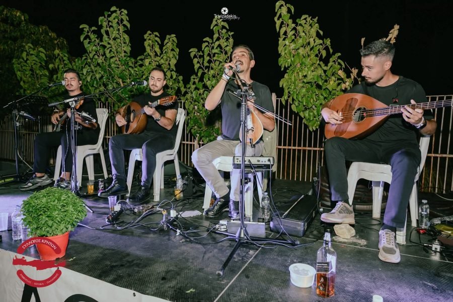 Γιορτη τσικουδιάς απο το Σύλλογο Κρητών Γέρακα-Ανθουσας
