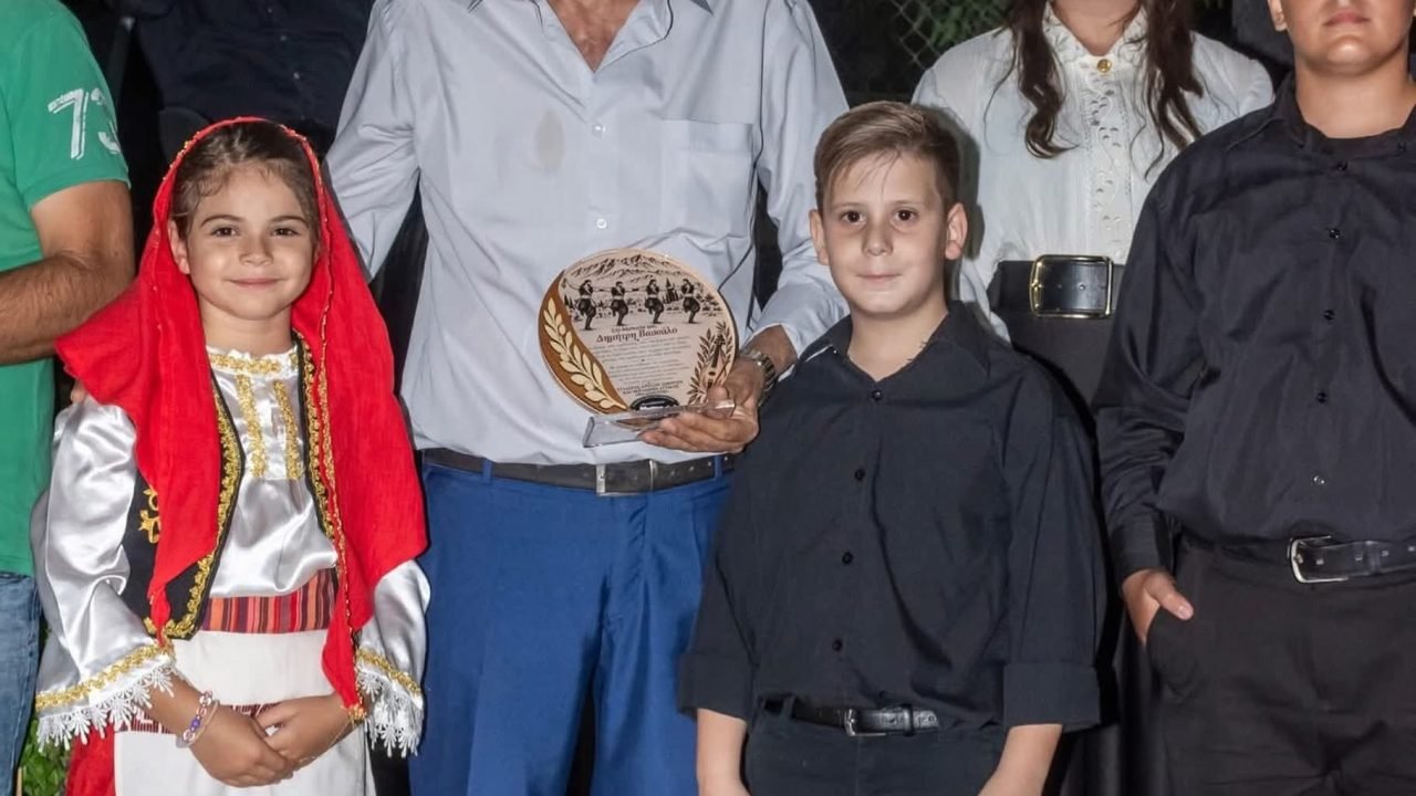 Βραβεύθηκε ο χοροδιδασκαλος Δημήτρης Βασσάλος