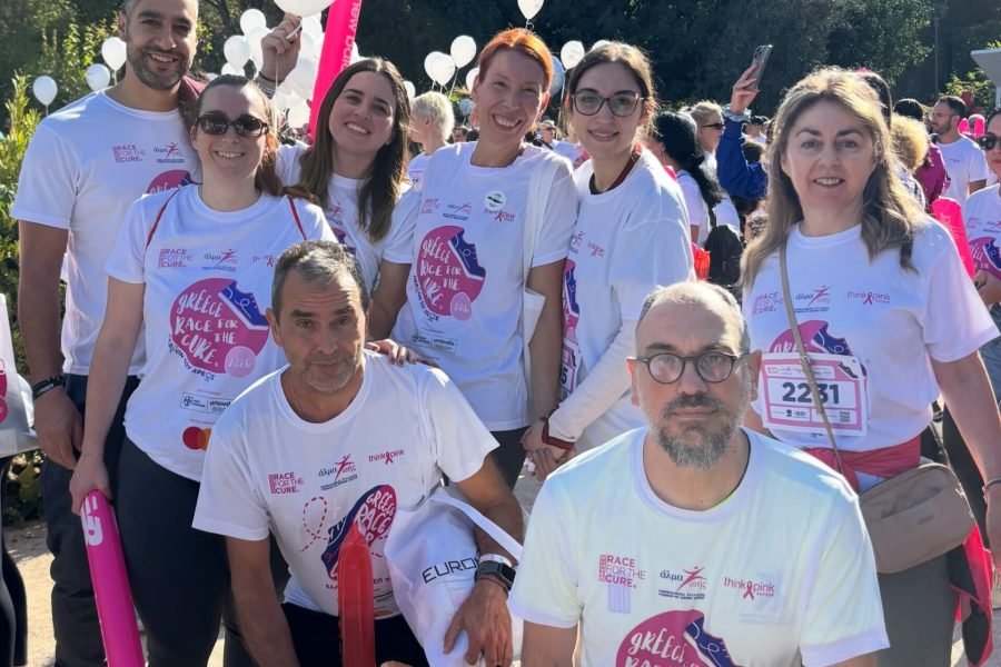 Η ομάδα του Κρήτανθου στο Race for the cure 2026