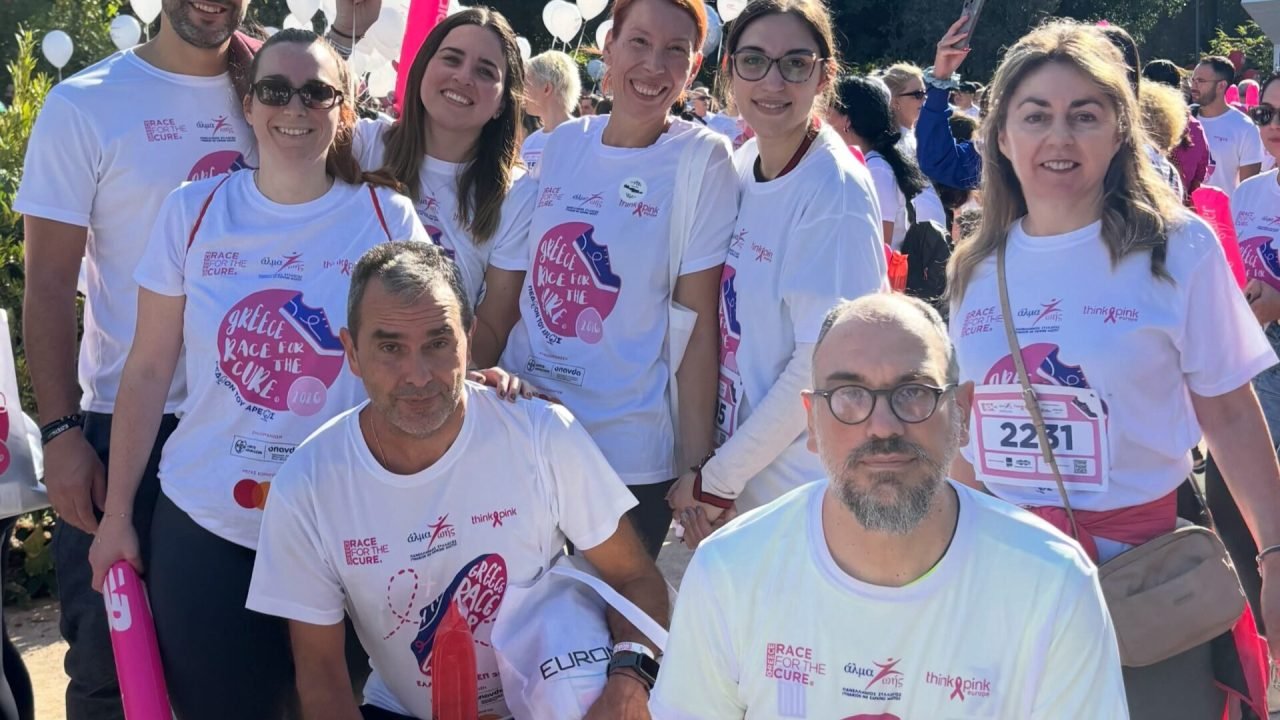 Η ομάδα του Κρήτανθου στο Race for the cure 2026