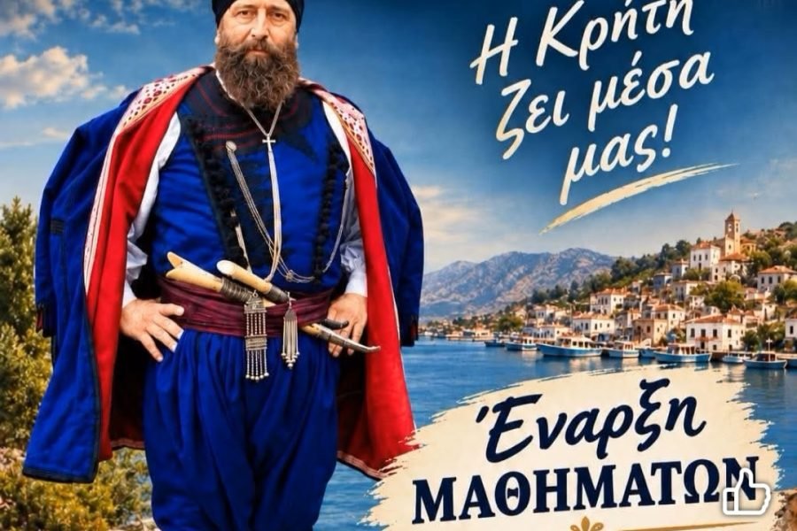 Αγιασμός στην Ενωση Κρητών Περάματος
