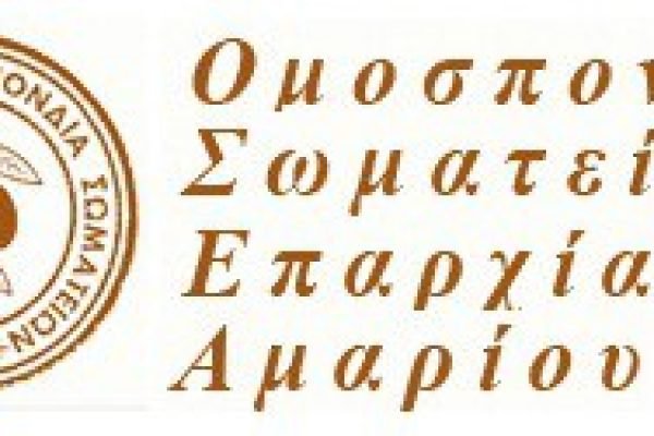 Ομοσπονδία Επαρχίας Αμαρίου-συγκρότηση σε σώμα