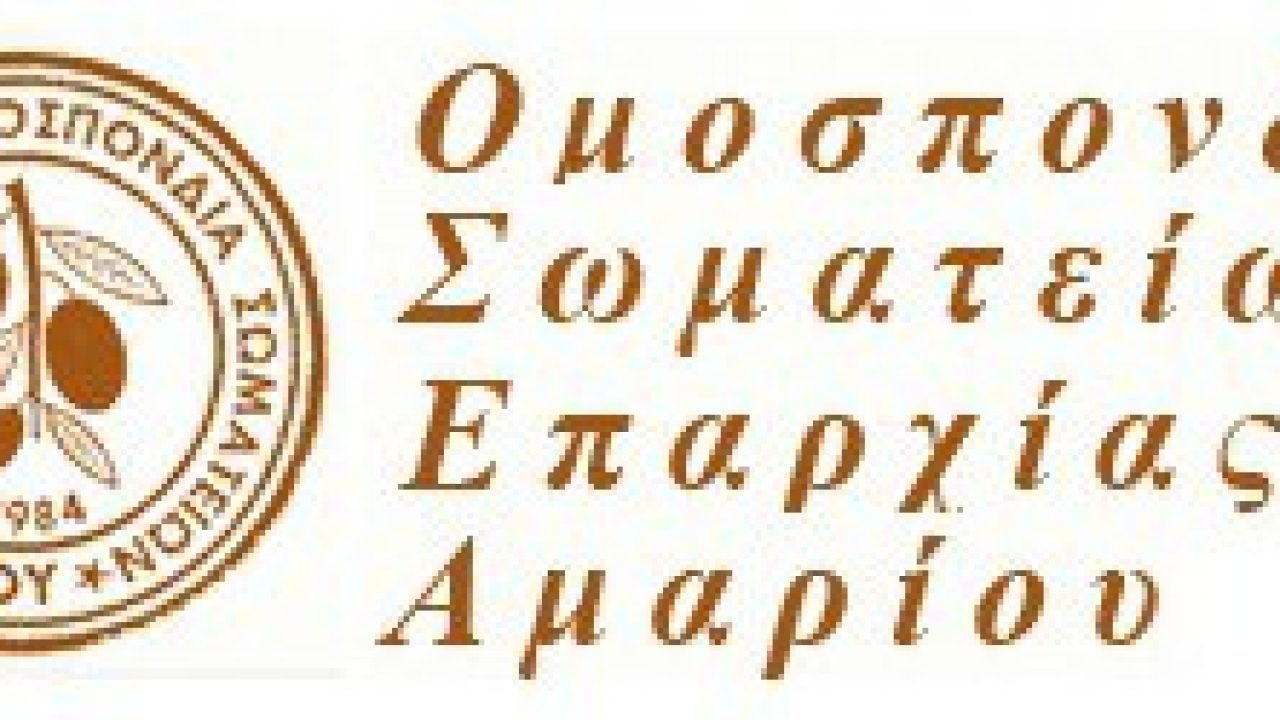 Ομοσπονδία Επαρχίας Αμαρίου-συγκρότηση σε σώμα